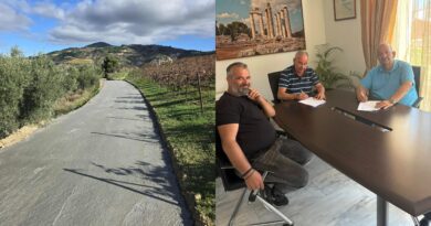Νεμέα: Νέο έργο αγροτικής οδοποιίας στην Τοπική Κοινότητα Κουτσίου