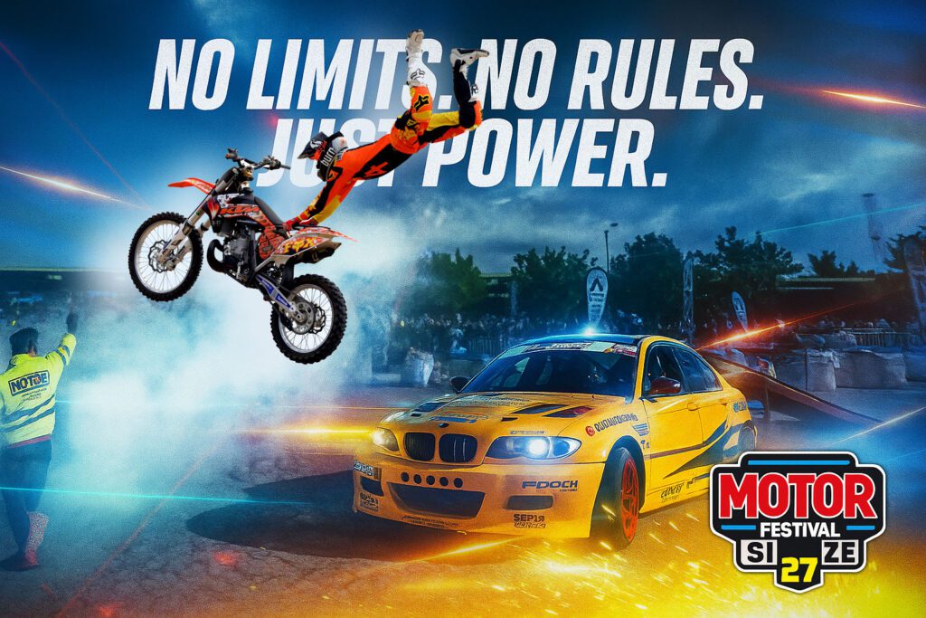 27thMotorFestival SizeMatters | Η Επανάσταση των θεαμάτων επιστρέφει στη Λάρισα!