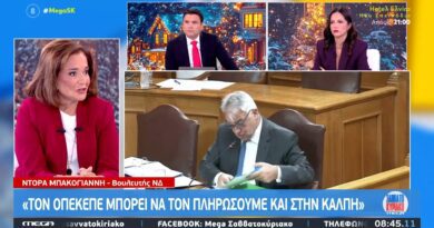 Μπακογιάννη: Ο ΟΠΕΚΕΠΕ ήταν από τα μεγαλύτερα λάθη μας – Μπορεί να το πληρώσουμε στην κάλπη