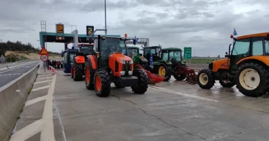Στο πλευρό των αγροτών οι μαθητές Γυμνασίου και Λυκείου Νεμέας