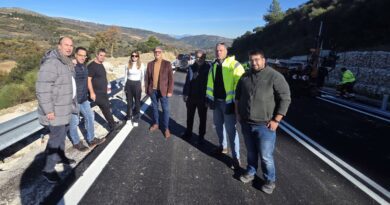 Στην κυκλοφορία ο δρόμος προς Τρίκαλα Κορινθίας και Χιονοδρομικό Κέντρο Ζήρειας