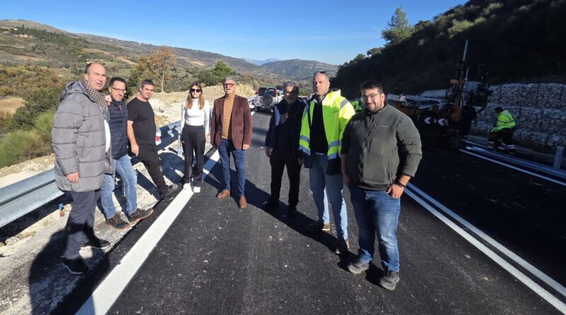 Στην κυκλοφορία ο δρόμος προς Τρίκαλα Κορινθίας και Χιονοδρομικό Κέντρο Ζήρειας