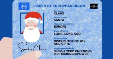 Το Ευρωκοινοβούλιο έβγαλε… ταυτότητα στον Άγιο Βασίλη λόγω Σένγκεν