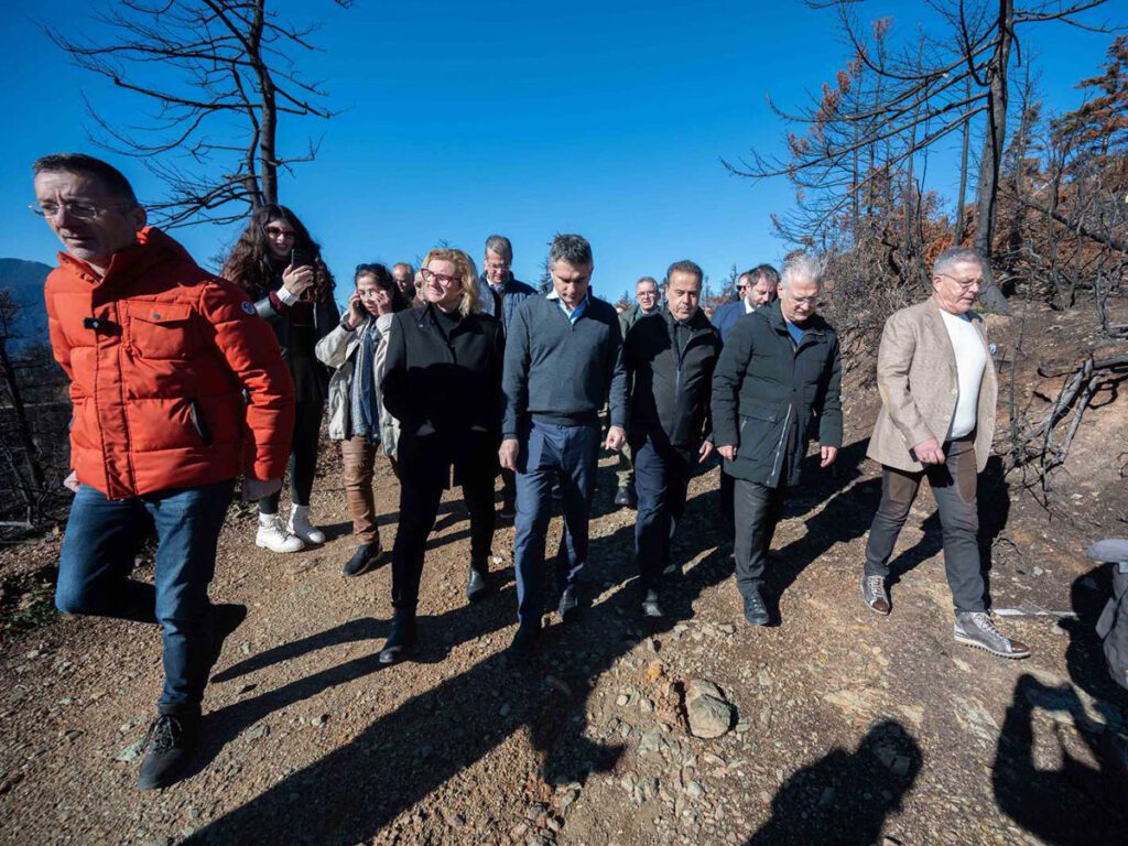 Παραλαβή αντιπλημμυρικών και αντιδιαβρωτικών έργων στο Φενεό