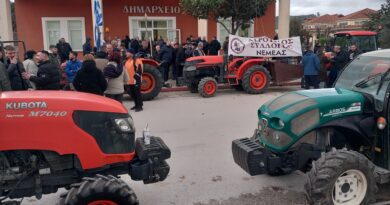 Δυναμική παρουσία των αγροτών στο δημαρχείο Νεμέας -ΦΩΤΟ