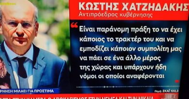 Α.Γ Καλλής: Ε άι στο διάλογο κύριε Χατζιδάκη
