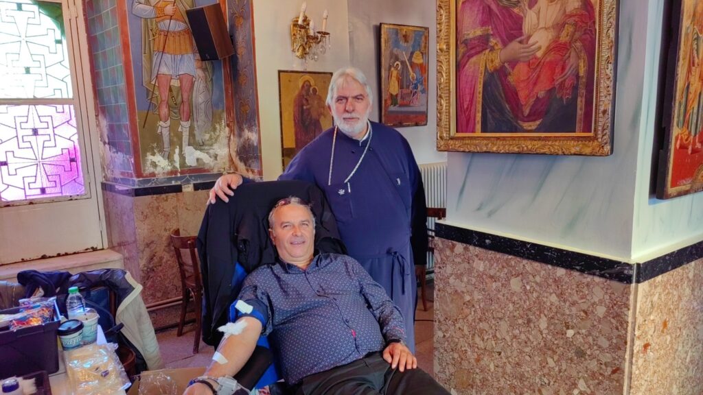 Νεμέα: Με μεγάλη προσέλευση η αιμοδοσία στον Ι.Ν. Εισοδίων της Θεοτόκου