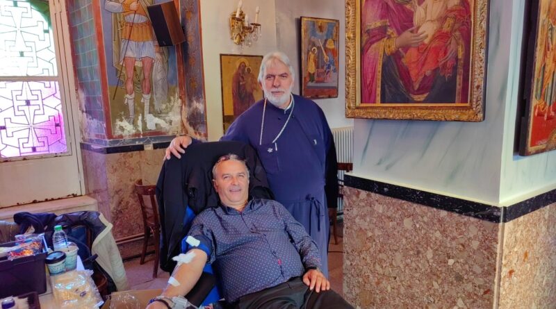 Νεμέα: Με μεγάλη προσέλευση η αιμοδοσία στον Ι.Ν. Εισοδίων της Θεοτόκου