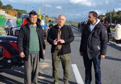 Μάκαρης, Σιάτος, Μερμίγκης στο μπλόκο της Αρχαίας Νεμέας: Μαζί με τους αγρότες απέναντι στην κυβερνητική πολιτική και την αδιαφορία της Περιφέρειας