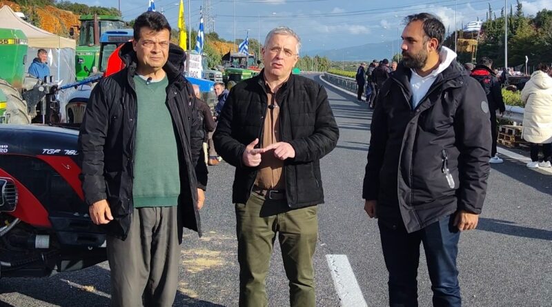 Μάκαρης, Σιάτος, Μερμίγκης στο μπλόκο της Αρχαίας Νεμέας: Μαζί με τους αγρότες απέναντι στην κυβερνητική πολιτική και την αδιαφορία της Περιφέρειας