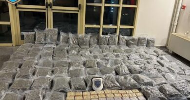 Εντοπισμός και κατάσχεση ναρκωτικών ουσιών αξίας 900.000 € και σύλληψη 2 ατόμων στην Πάτρα και Αθήνα