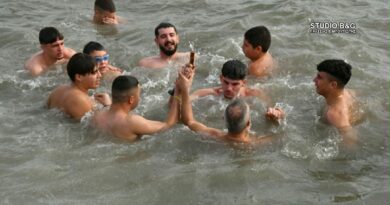 Παραδοσιακά τα Θεοφάνεια στη Νέα Κίο Αργολίδας