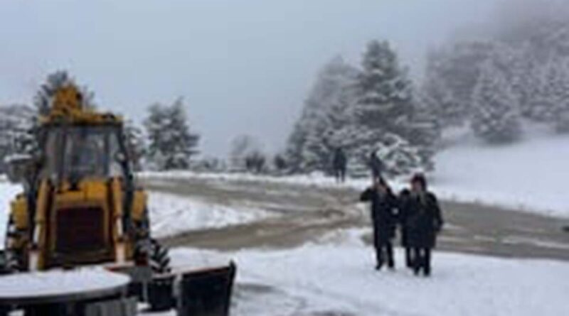 Αποχιονισμοί από την Περιφέρεια Πελοποννήσου και αυξημένη επισκεψιμότητα στα ορεινά της Κορινθίας