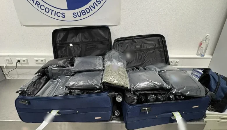 Συνελήφθησαν τρεις γυναίκες με 72 κιλά κάνναβης στις αποσκευές τους στο «Ελ. Βενιζέλος»