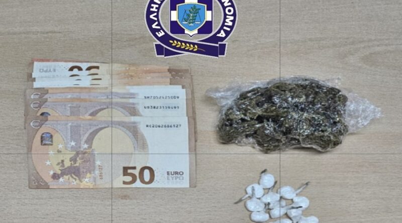 Κόρινθος: Συνελήφθη 22χρονος για ναρκωτικά 