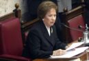 Πέθανε η Άννα Ψαρούδα-Μπενάκη, πρώην Πρόεδρος της Βουλής των Ελλήνων