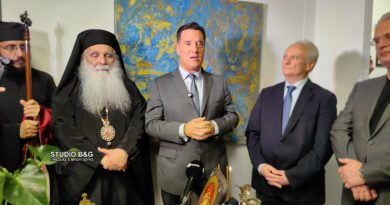 Ο υπουργός Υγείας Άδωνις Γεωργιάδης στην Αργολίδα