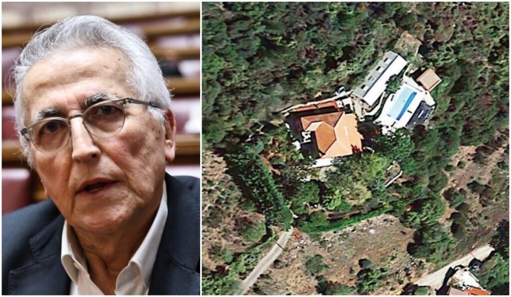 Πολυτελής βίλα του προέδρου της ΓΣΕΕ με «ολυμπιακή» πισίνα στην Αρκαδία