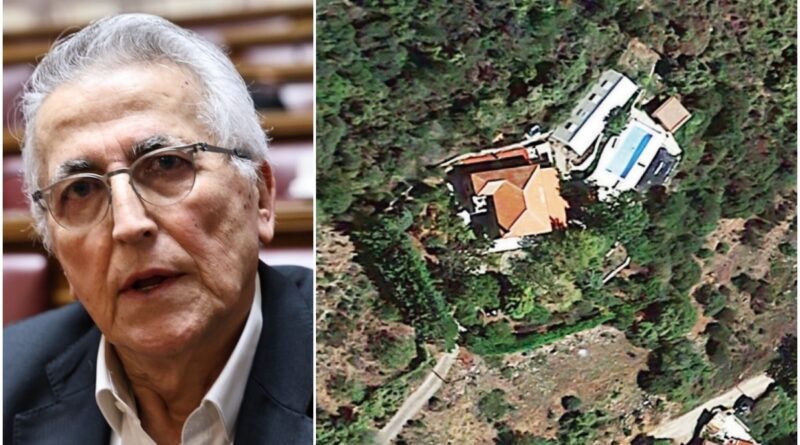 Πολυτελής βίλα του προέδρου της ΓΣΕΕ με «ολυμπιακή» πισίνα στην Αρκαδία