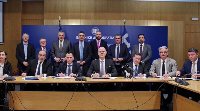 Υπογραφή σύμβασης δωρεάς για την προμήθεια συστήματος επικοινωνιών ελέγχου εναέριας κυκλοφορίας