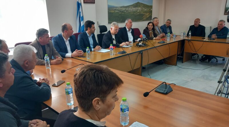 Νεμέα: Υπογραφή προγραμματικής σύμβασης από τον Περιφερειάρχη Δημήτρη Πτωχό και τον Δήμαρχο Νεμέας Κώστα Φρούσιο