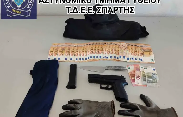 Συνελήφθη 39χρονος για ληστεία στο Γύθειο