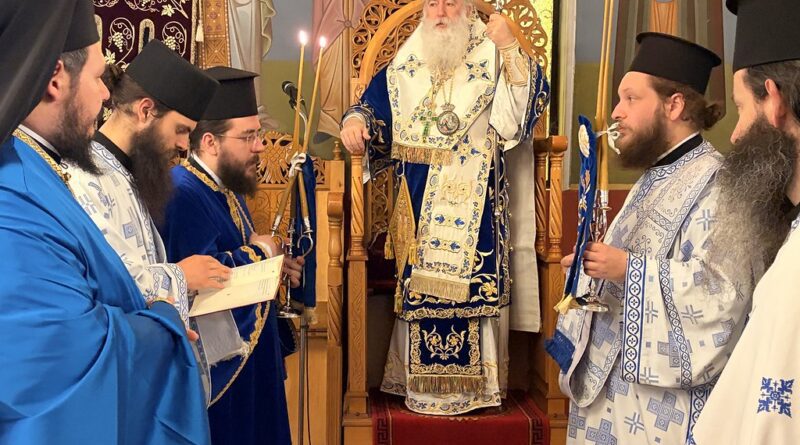 Ο Ευαγγελισμός της Θεοτόκου & η Εθνική Επέτειος της Επαναστάσεως του 1821 στην Μητρόπολη Κορίνθου