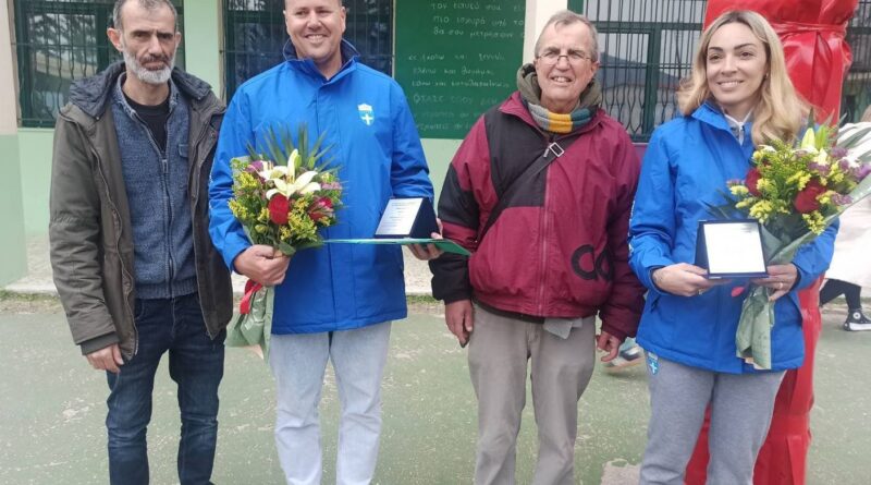 Επίσκεψη δύο Ολυμπιονικών στο 1ο Δημοτικό σχολείο Νεμέας