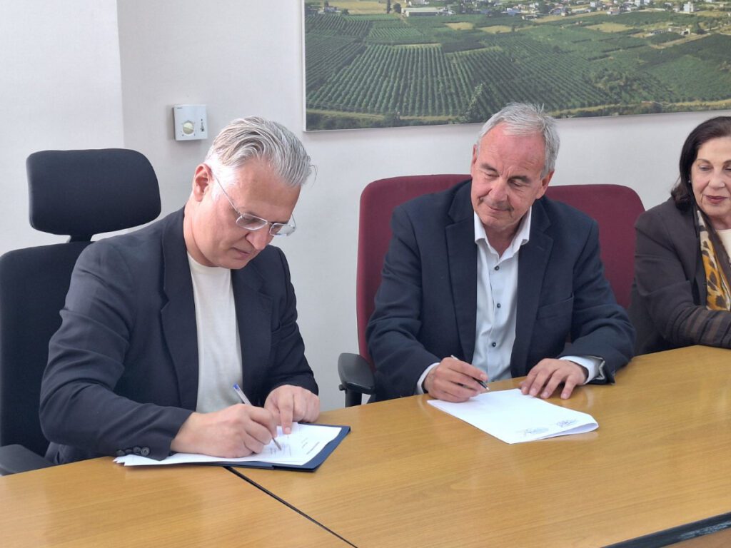 Υπογραφές για την ανάπλαση του κέντρου Νεμέας | Δημήτρης Πτωχός: «Επανεκκίνηση για ένα σημαντικό κύτταρο της πόλης»