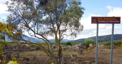 Ο ξακουστός Ναός που χτίστηκε για να τιμήσει τον άθλο του Ηρακλή με το λιοντάρι της Νεμέας
