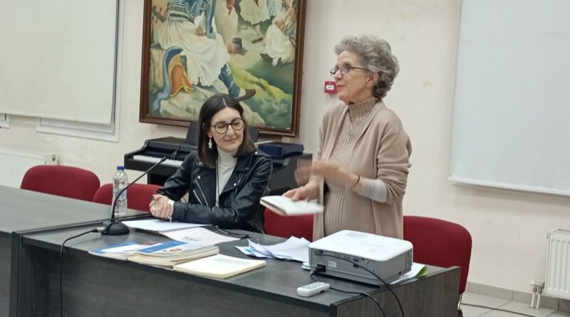 Ευχαριστήριο Χριστίνας Γιαννακάκη προς τον Δήμο Νεμέαςγια τις δράσεις Παιδείας και Πολιτισμού