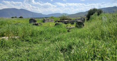 Ανεπίτρεπτες εικόνες στον ναό του Ηρακλή στις Αρχαίες Κλεωνές!- ΦΩΤΟ