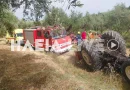 Ηλεία: Νεκρός αγρότης από ανατροπή τρακτέρ