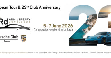 Η Λευκάδα στο επίκεντρο του 2ου διεθνούς Porsche Club Road Tour 2026