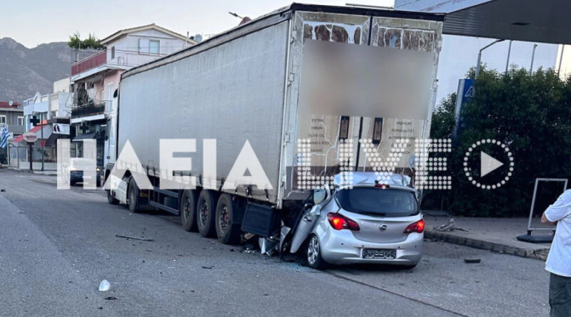 Τραγωδία στη Ζαχάρω: 29χρονος νεκρός μετά από σύγκρουση με νταλίκα