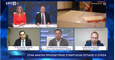 Γ. Ψυχογιός: Συνταγματική αναθεώρηση που θα κατοχυρώνει τα δημόσια αγαθά και τα βασικά κοινωνικά δικαιώματα 