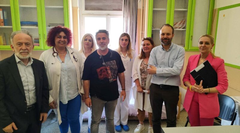 Γ. Ψυχογιός: Περιοδεία και παρέμβαση στις δημόσιες δομές Υγείας της Κορινθίας