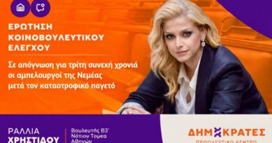 Ραλλία Χρηστίδου: Σε απόγνωση για τρίτη συνεχή χρονιά οι αμπελουργοί της Νεμέας μετά τον καταστροφικό παγετό