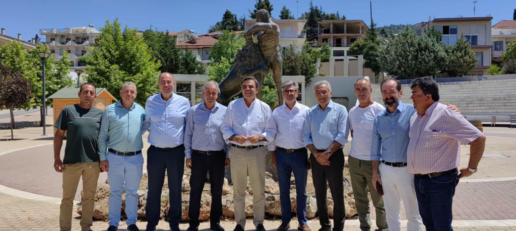 Στη Νεμέα ο Υπουργός Αγροτικής Ανάπτυξης και Τροφίμων, Μαργαρίτης Σχοινάς