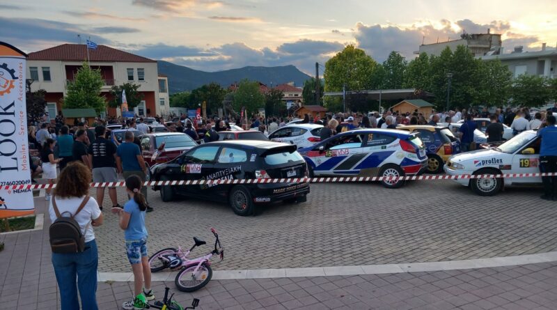 Χαιρετισμός Δημάρχου Νεμέας -1ο RALLY SPRINT Νεμέας