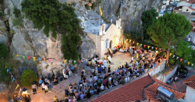 Γιορτάζει στο Ναύπλιο η ιστορική εκκλησία- σπήλαιο των Αγίων Πάντων