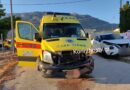 Λουτράκι: Σύγκρουση Ι.Χ. αυτοκινήτου με ασθενοφόρο, δύο τραυματίες