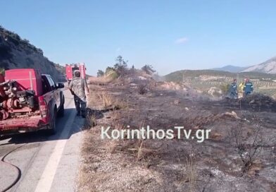 Φωτιά στην Αρχαία Νεμέα