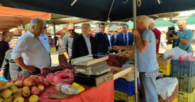 Άργος: Ένταση στη λαϊκή αγορά κατά την επίσκεψη κυβερνητικού κλιμακίου