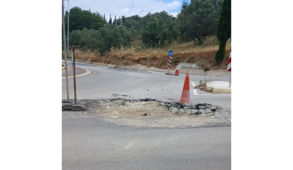 Δήμος Νεμέας: «Καθυστέρηση στην αποκατάσταση επικίνδυνου οδοστρώματος»