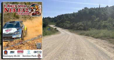 1ο Ράλλυ Σπριντ Νεμέας 6-7/6/2026