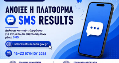 results.it.minedu.gov.gr. - Πανελλήνιες 2026: Ανακοινώνονται σήμερα οι βαθμολογίες
