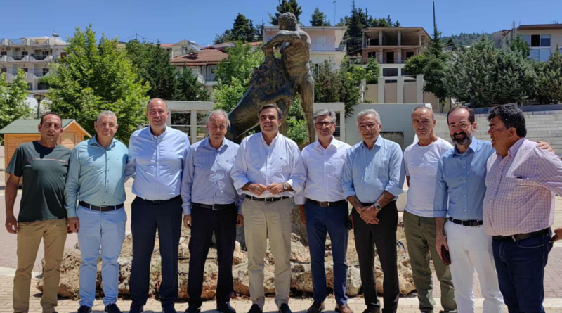 Στη Νεμέα ο Υπουργός Αγροτικής Ανάπτυξης και Τροφίμων, Μαργαρίτης Σχοινάς
