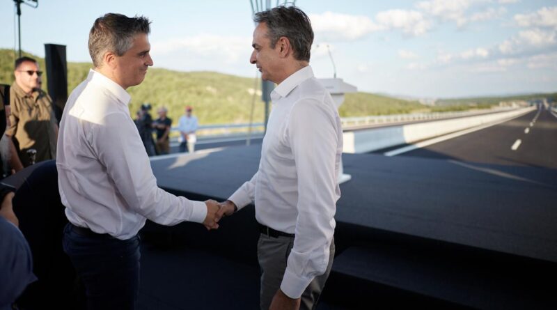 Χρίστος Δήμας: Εγκαίνια του Βόρειου Τμήματος του Αυτοκινητοδρόμου Κεντρικής Ελλάδας (Ε65)