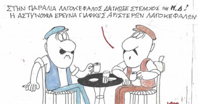 Στην παραλία Λαγοκέφαλος δάγκωσε στέλεχος της Ν.Δ.!